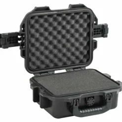 vidaXL Flightcase draagbaar 30x24,5x12,5 cm PP zwart