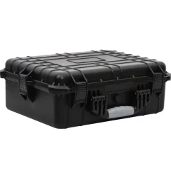 vidaXL Flightcase draagbaar 52x40x19 cm PP zwart