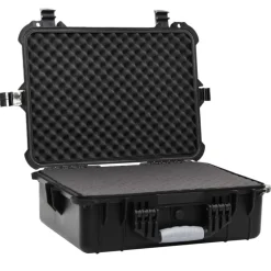 vidaXL Flightcase draagbaar 52x40x19 cm PP zwart