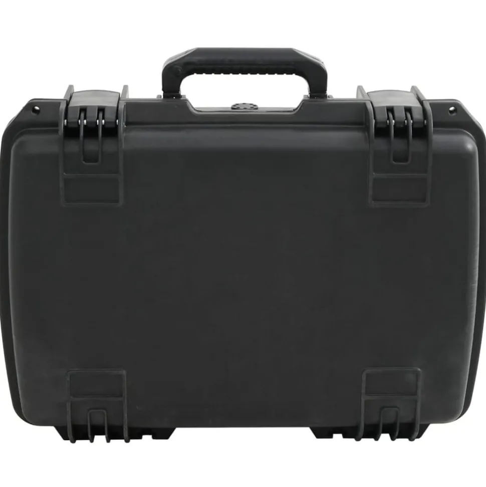 vidaXL Flightcase draagbaar 50,5x37x14,5 cm PP zwart