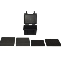 vidaXL Flightcase draagbaar 27x25x18 cm PP zwart