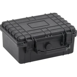vidaXL Flightcase draagbaar 24x19x11 cm PP zwart