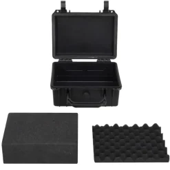 vidaXL Flightcase draagbaar 24x19x11 cm PP zwart