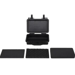 vidaXL Flightcase draagbaar 30x22x10 cm PP zwart