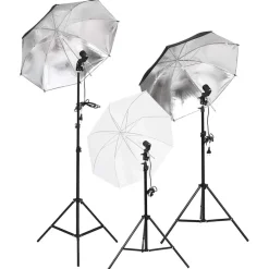 vidaXL Fotostudioset met verlichtingsset, achtergrond en reflector