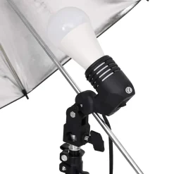 vidaXL Fotostudioset met verlichtingsset, achtergrond en reflector