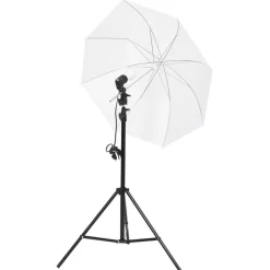 vidaXL Fotostudioset met verlichtingsset achtergrond en reflector