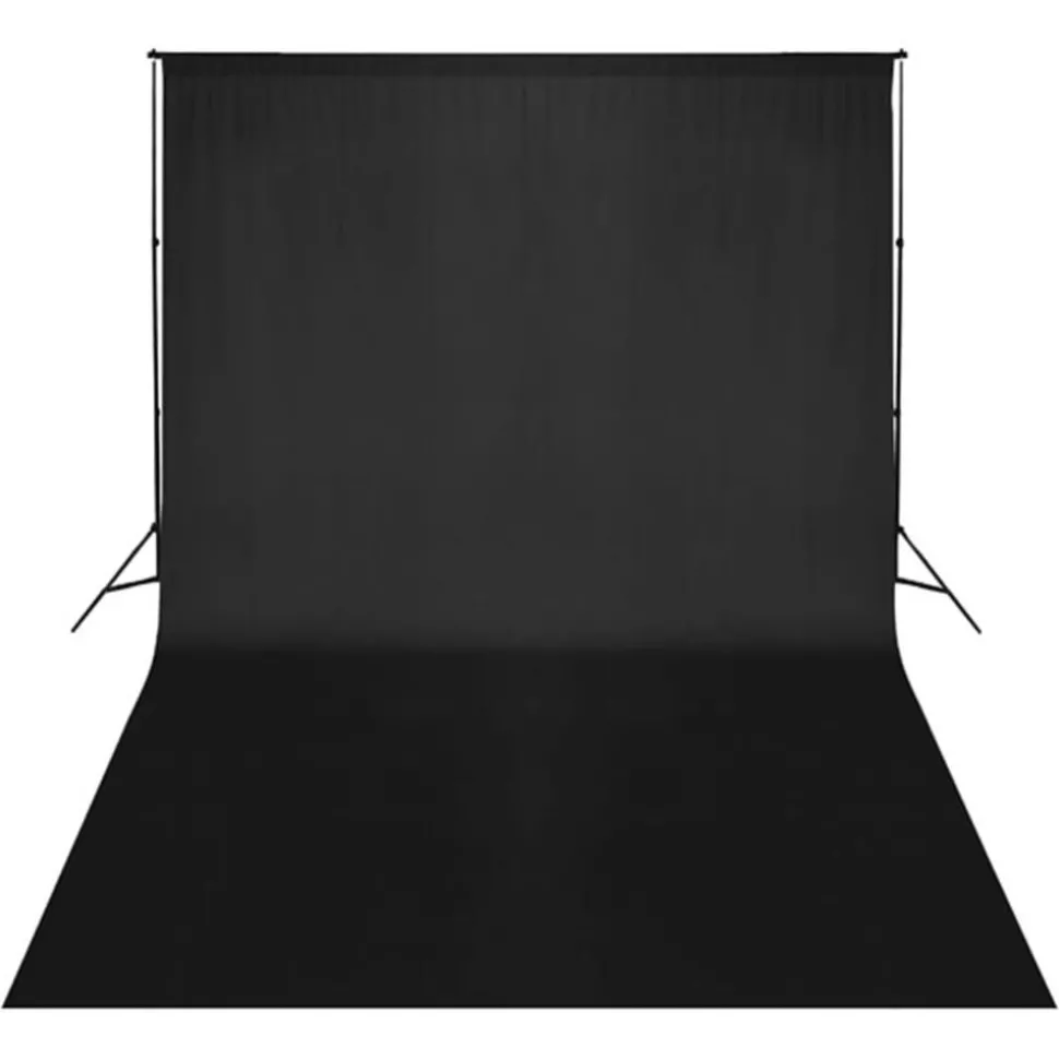 vidaXL Fotostudioset met verlichtingsset en achtergrond