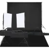 vidaXL Fotostudioset met verlichtingsset en achtergrond