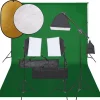 vidaXL Fotostudioset met verlichtingsset, achtergrond en reflector