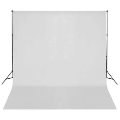 vidaXL Fotostudioset met verlichtingsset, achtergrond en reflector