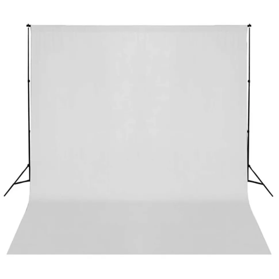 vidaXL Fotostudioset met verlichtingsset, achtergrond en reflector
