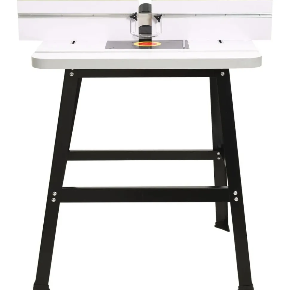 vidaXL Freestafel 81x61x88 cm staal en MDF