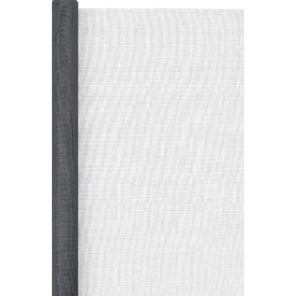 vidaXL Gaas 60x500 cm glasvezel grijs