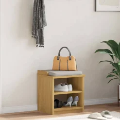 vidaXL Gangbankje SANDNES 45x40x50 cm massief grenenhout