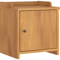 vidaXL Gangbankje SANDNES 45x40x50 cm massief grenenhout
