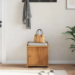 vidaXL Gangbankje SANDNES 45x40x50 cm massief grenenhout