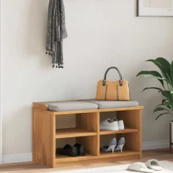 vidaXL Gangbankje SANDNES 87x40x50 cm massief grenenhout