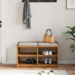 vidaXL Gangbankje SANDNES 87x40x50 cm massief grenenhout