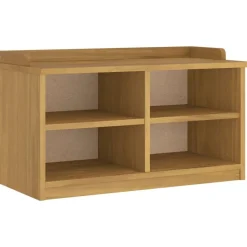 vidaXL Gangbankje SANDNES 87x40x50 cm massief grenenhout