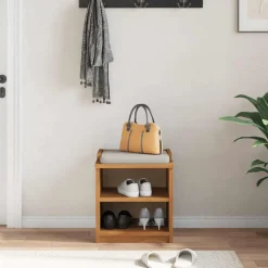 vidaXL Gangbankje SANDNES 45x40x50 cm massief grenenhout
