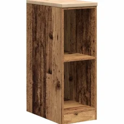 vidaXL Garagekast 30x51x85 cm massief grenenhout oud hout