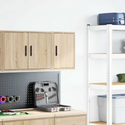 vidaXL Garagewandkast sonoma bewerkt hout eikenkleurig