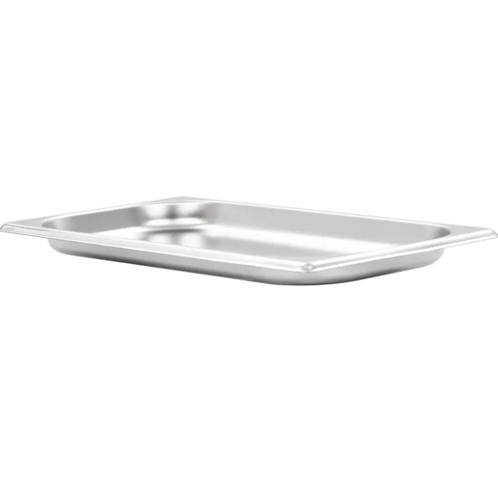 vidaXL Gastronormbakken 12 st GN 1/3 20 mm roestvrij staal