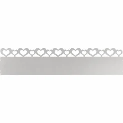 vidaXL Gazonranden 10 pcs Zilver 103 x 0,05 x 22 cm Roestvrij staal