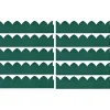 vidaXL Gazonranden 10 st 65x15 cm PP groen