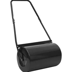 vidaXL Gazonroller 50 L 63 cm zwart