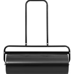 vidaXL Gazonroller duwmodel 63 L ijzer en staal zwart
