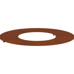 vidaXL geschikt voor platte boomring Bruin Ø30 / 60 cm Cortenstaal