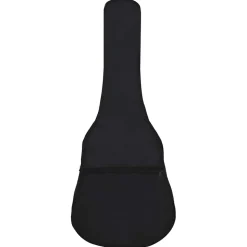 vidaXL Gitaartas voor 4/4 (39") klassieke gitaar 100x37 cm stof zwart