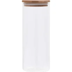 vidaXL Glazen Jar 10 pcs Doorzichtig 8,5 x 8,5 x 21,5 cm Glas