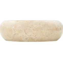 vidaXL Gootsteen 40x12 cm marmer crème