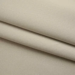 vidaXL Gordijn verduisterend met haken 290x245 cm beige