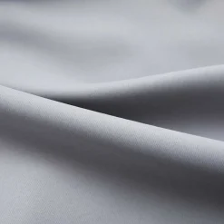 vidaXL Gordijnen verduisterend met haken 2 st 140x175 cm grijs