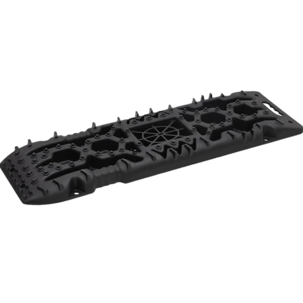 vidaXL Gripplaten 2 st 107x31x7 cm nylon zwart