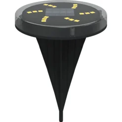 vidaXL Grondlampen 4 st solar met grondpennen warmwit