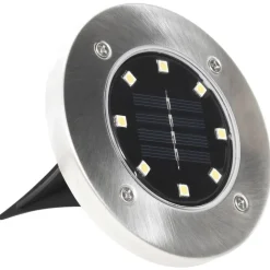vidaXL Grondlampen 8 st solar LED RGB-kleur