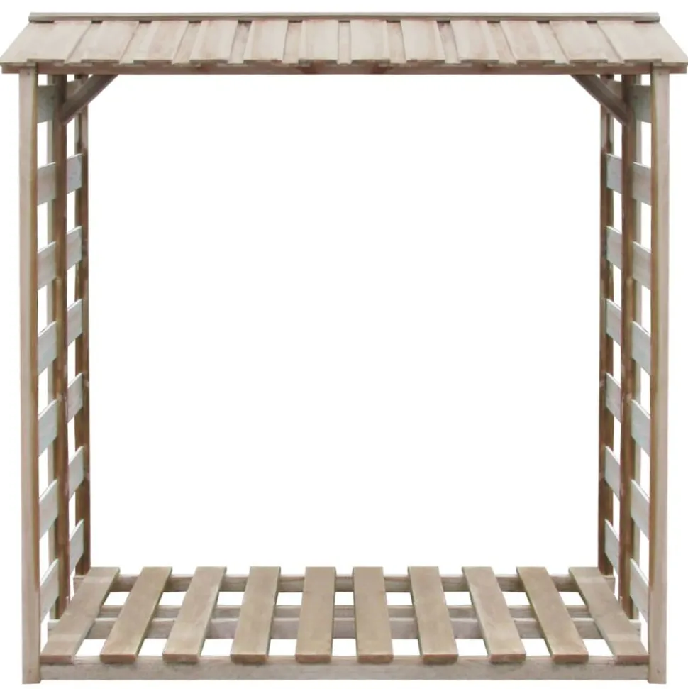 vidaXL Haardhoutopslag 150x90x176 cm geïmpregneerd grenenhout