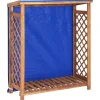 vidaXL Haardhoutopslag 105x38x115 cm massief acaciahout