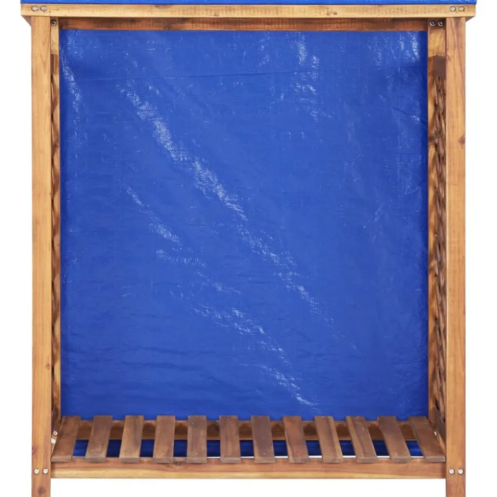 vidaXL Haardhoutopslag 105x38x115 cm massief acaciahout
