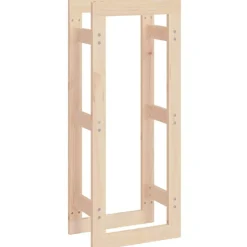 vidaXL Haardhoutrek 41x25x100 cm massief grenenhout