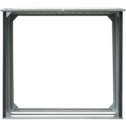 vidaXL Haardhoutschuur 172x91x154 cm gegalvaniseerd staal antraciet
