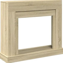 vidaXL Haardombouw 100x30x87,5 cm bewerkt hout sonoma eikenkleurig