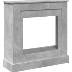 vidaXL Haardombouw 90x30x90 cm bewerkt hout betongrijs