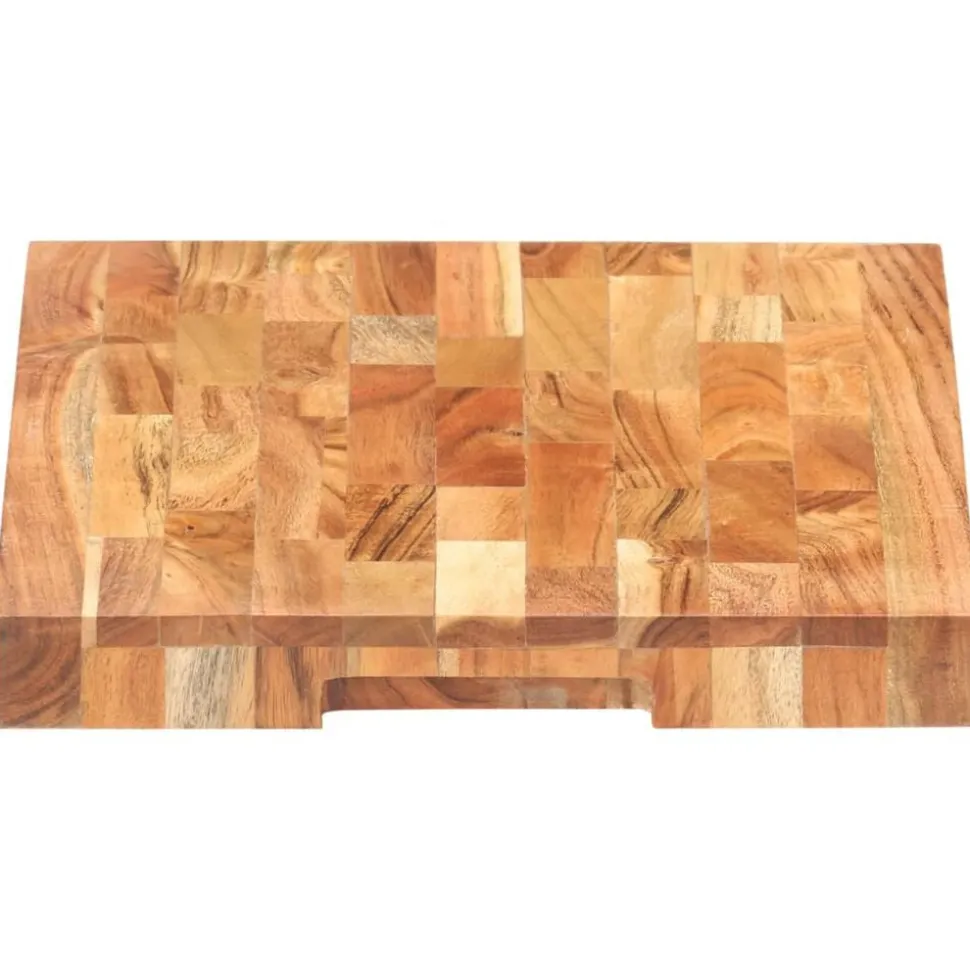 vidaXL Hakblok 40x30x4 cm massief acaciahout