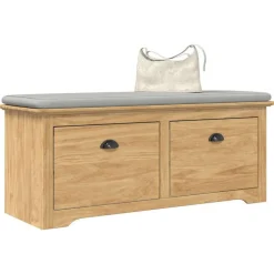 vidaXL Hal bank BODO Honingbruin 118 x 40 x 50 cm Bewerkt hout